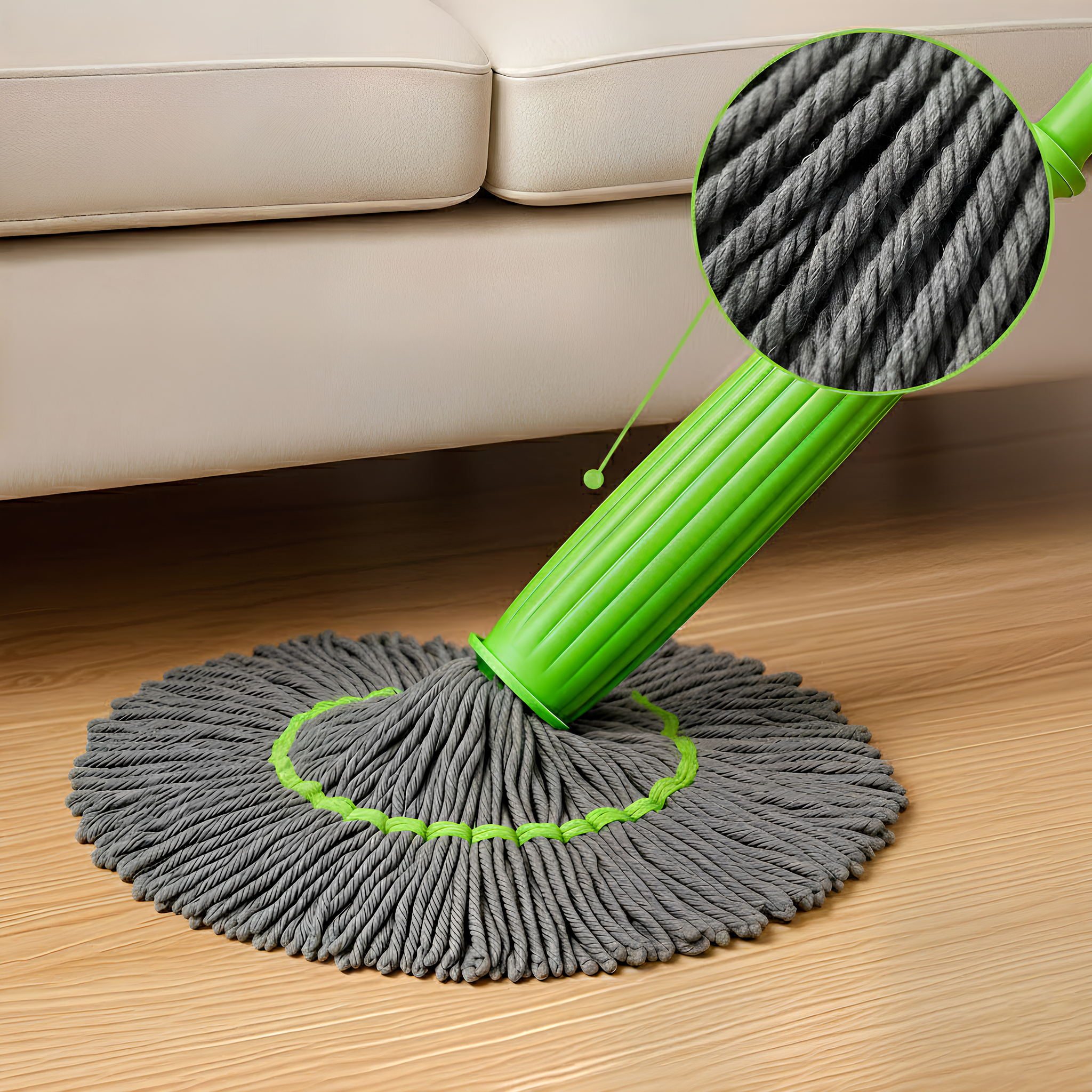 AquaSpin™ – Hands Free Self Wringing Mop